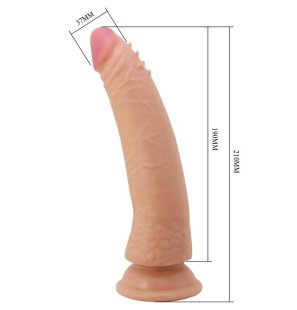 Gode réaliste de 21 cm avec ventouse flexible – photo 7