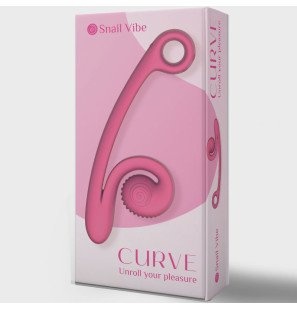 Snail Vibe Curve vibrator met draadloze bediening – foto 4