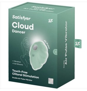 Satisfyer Cloud Dancer luchtdruk vibrator voor uitwendige stimulatie
