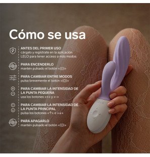 LELO INA TWIST rabbitvibrator voor G-spot en clitoris – foto 8