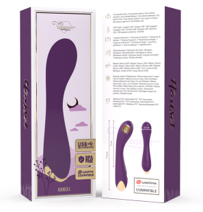 Vibromasseur point G Hansel avec télécommande de Treasure – photo 2