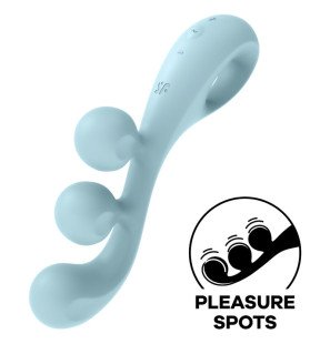 Satisfyer Tri Ball 2 Multi-Vibrator blau – Bild 1