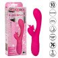 Calexotics Vlinderkus Flutter Pink Rechargeable Silicone Rabbit Vibrator – image 2 Calexotics Vlinderkus Flutter Pink Rechargeable Silicone Rabbit Vibrator – image 2