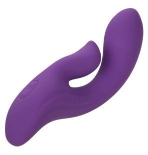 Calexotics Stella Dual Pleaser, vibromasseur étanche en silicone – photo 1