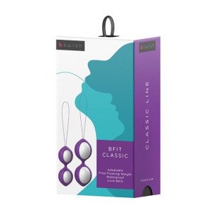 Boules vaginales en silicone B SWISH Bfit violet – photo 4