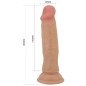 Pretty Love Quentin Realistic Dildo with Suction Cup, TPR, 18 cm – image 5 Pretty Love Quentin Realistic Dildo with Suction Cup, TPR, 18 cm – image 5