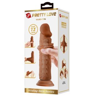 Pretty Love Quentin realistische dildo 18 cm met zuignap – foto 6