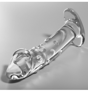 Nebula Series Model 19 glazen dildo van borosilicaatglas 18,5 cm