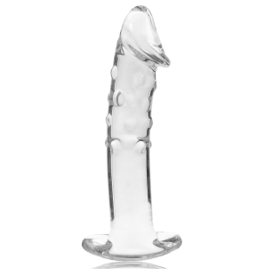 Nebula Series Model 19 glazen dildo van borosilicaatglas 18,5 cm