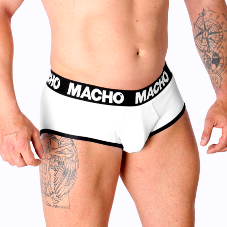 MACHO weißer Herrenslip – Bild 2
