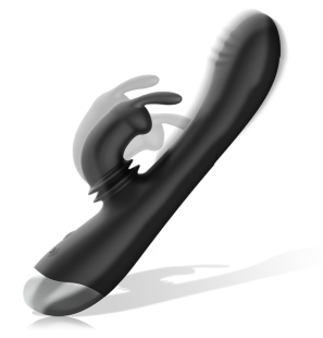 Vibromasseur rabbit rechargeable et étanche en silicone – photo 3