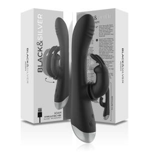 Vibromasseur rabbit rechargeable et étanche en silicone – photo 9