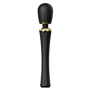 ZALO Kyro Wand schwarz – wiederaufladbares, wasserdichtes Massagegerät in Stabform – Bild 2