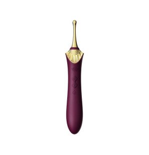 ZALO BESS mini vibromasseur rechargeable en silicone violet – photo 2