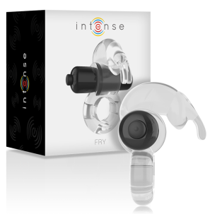 Transparent vibrating penis ring for intimate wellness – image 1