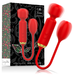 MIA Toscana Double Pleasure, wibrator typu wand z wibrującym jajkiem – zdjęcie 1
