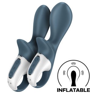 Satisfyer Booty 2 — ładowana pompka powietrzna do stymulacji analnej, ciemnoszara – zdjęcie 2