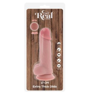 Get Real Deluxe realistischer Dildo mit Hoden, extra dick und 17 cm – Bild 4