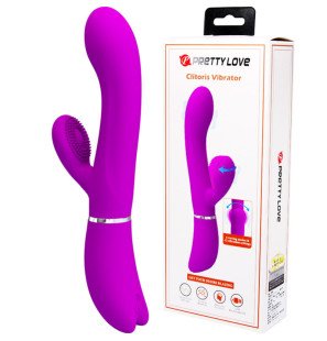 Pretty Love wiederaufladbarer Klitoris-Vibrator aus Silikon – Bild 2
