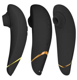 Womanizer Premium 2 luchtdrukstimulator voor clitorisstimulatie zwart