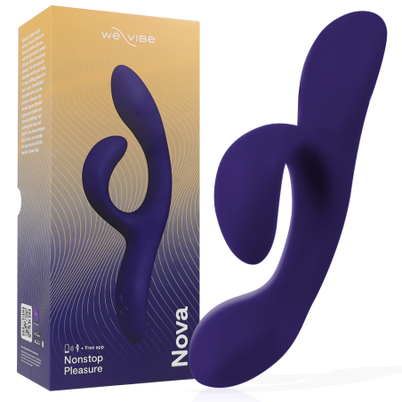 WE-VIBE Nova 3 rabbit vibrator van silicone, oplaadbaar en waterdicht
