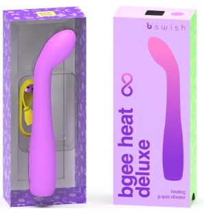 B SWISH Bgee Heat Infinite Deluxe — ładowany wibrator silikonowy – zdjęcie 2