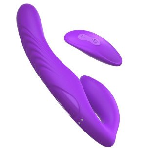 Dubbele penetratie vibrator met afstandsbediening – 9 vibratiestanden – foto 1