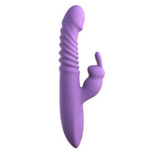 Stimulateur rabbit avec fonction chauffante et stimulation rotative – Violet – photo 1