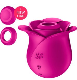 Satisfyer Air Pulse Pro 2 stymulator ciśnieniowy z silikonu – Modern Blossom – zdjęcie 3