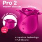 Satisfyer Air Pulse Pro 2 silicone air-pressure stimulator – Modern Blossom – image 8