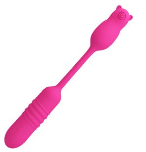 Vibromasseur bullet en silicone rose Pretty Love Nobikuma – photo 3