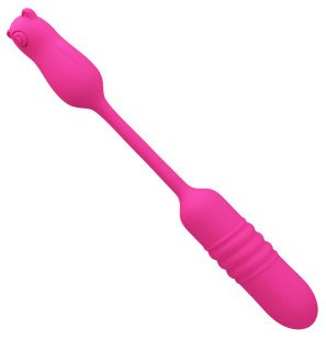 Vibromasseur bullet en silicone rose Pretty Love Nobikuma – photo 5