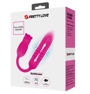 Vibromasseur bullet en silicone rose Pretty Love Nobikuma – photo 8