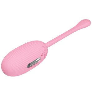 Pretty Love Doreen rechargeable vibrating egg made of silicone, pink – image 2