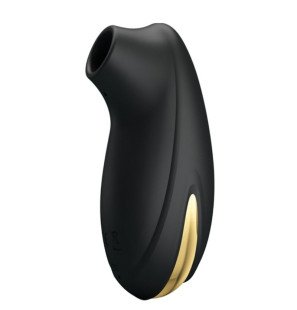 Pretty Love Luxus-Wiederaufladbarer Saugmassage-Vibrator Schwarz – Bild 1