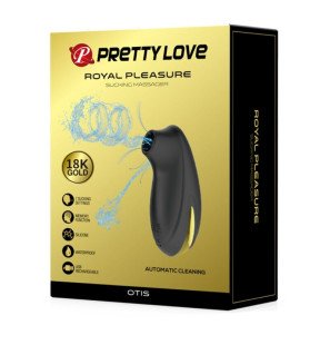 Pretty Love Luxus-Wiederaufladbarer Saugmassage-Vibrator Schwarz – Bild 11