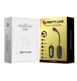 Pretty Love Doreen – ładowane jajko wibrujące z pilotem – zdjęcie 12