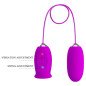 Vibromasseur double Pretty Love Daisy Dual en silicone, rechargeable et violet – photo 7