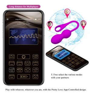 Pretty Love Elvira Rechargeable Vibrating Silicone Balls – image 13