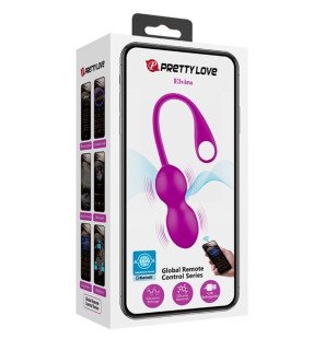 Pretty Love Elvira wiederaufladbare vibrierende Liebeskugeln aus Silikon – Bild 14