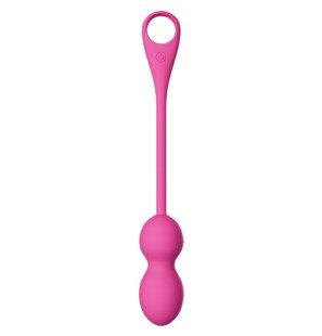 Elvira wiederaufladbare Vibrationskugeln aus Silikon in Rosa – Bild 2