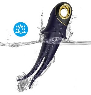 Armony Schaduw dark blue rechargeable vibrator with clamp – image 3