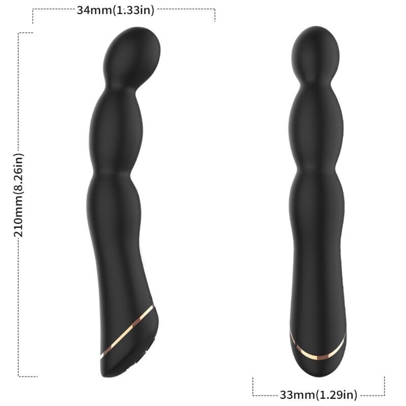 Verstellbarer Bambus-Vibrator Armony aus Silikon – Bild 1