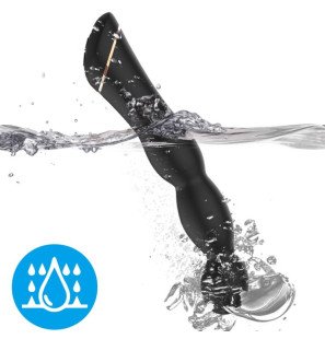 Vibromasseur réglable effet bambou Armony en silicone – photo 3