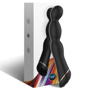 Vibromasseur réglable effet bambou Armony en silicone – photo 4
