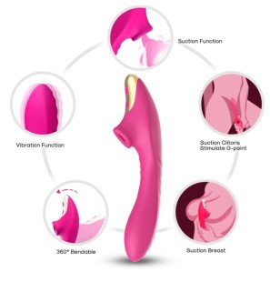 Armony Dudu Fuchsia Klitorisstimulator mit Luftdruck – Bild 2