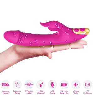 ARMONY Air-Pressure Stimulator for Clitoris and G-Spot – Violet – image 3