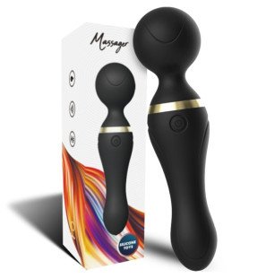 Armony Freeza Flexible Vibrator and Head Massager, Black – image 1
