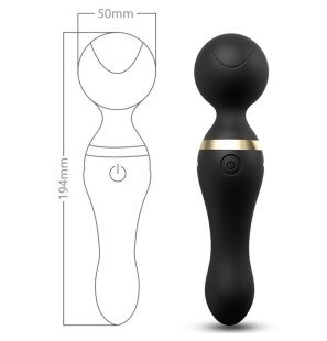 Armony Freeza Flexible Vibrator and Head Massager, Black – image 2