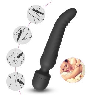 Armony massager en vibrator van siliconen met warmte-effect – foto 1